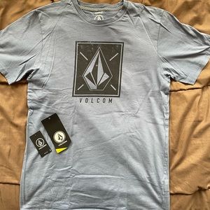 Volcom Big Boys Blue Stone Tshirt XL $40